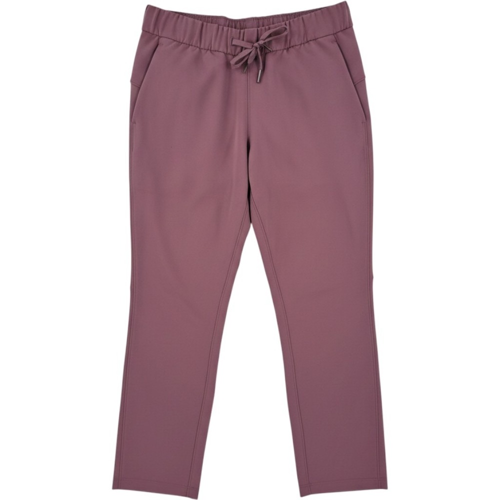Lululemon On the Fly Pant 7/8 W5AUJS Mauve Size 8 Athleisure Travel Commuter